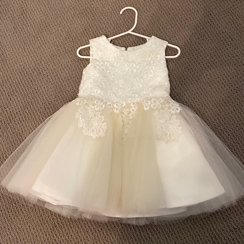 Flower girl or christening dress